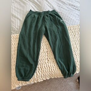 Nike Women Dark Green Joggers